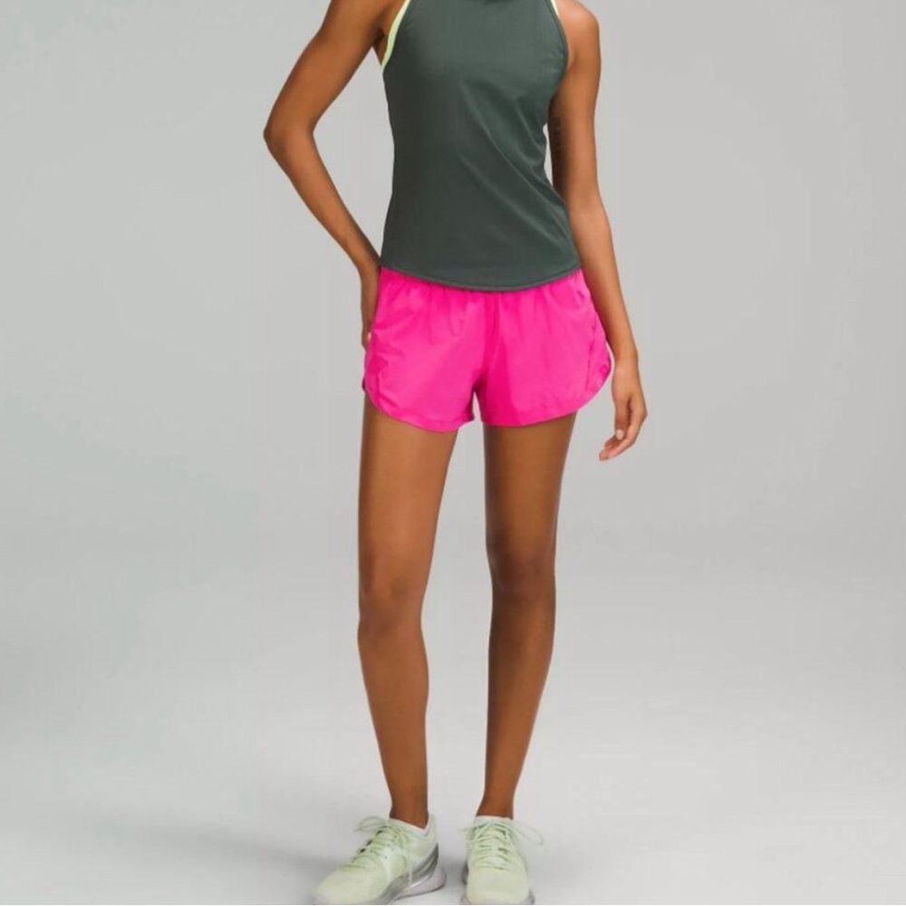 NWT lululemon track that short
